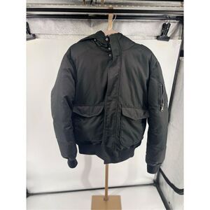 Pajar Lucas Men's Down Fill Heavyweight Coat Black Size Medium Hooded